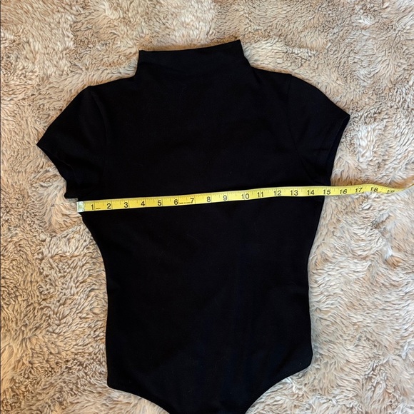 Madewell Mockneck Thong Bodysuit - Picture 3 of 8